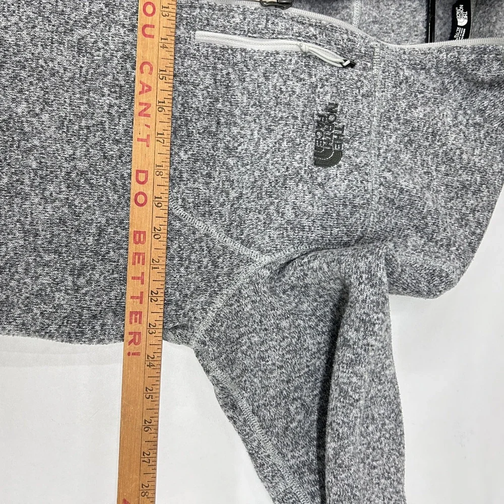 The North Face Gordon Lyons Quarter Zip Fleece Pullover XL Grey Gorpcore Outdoor